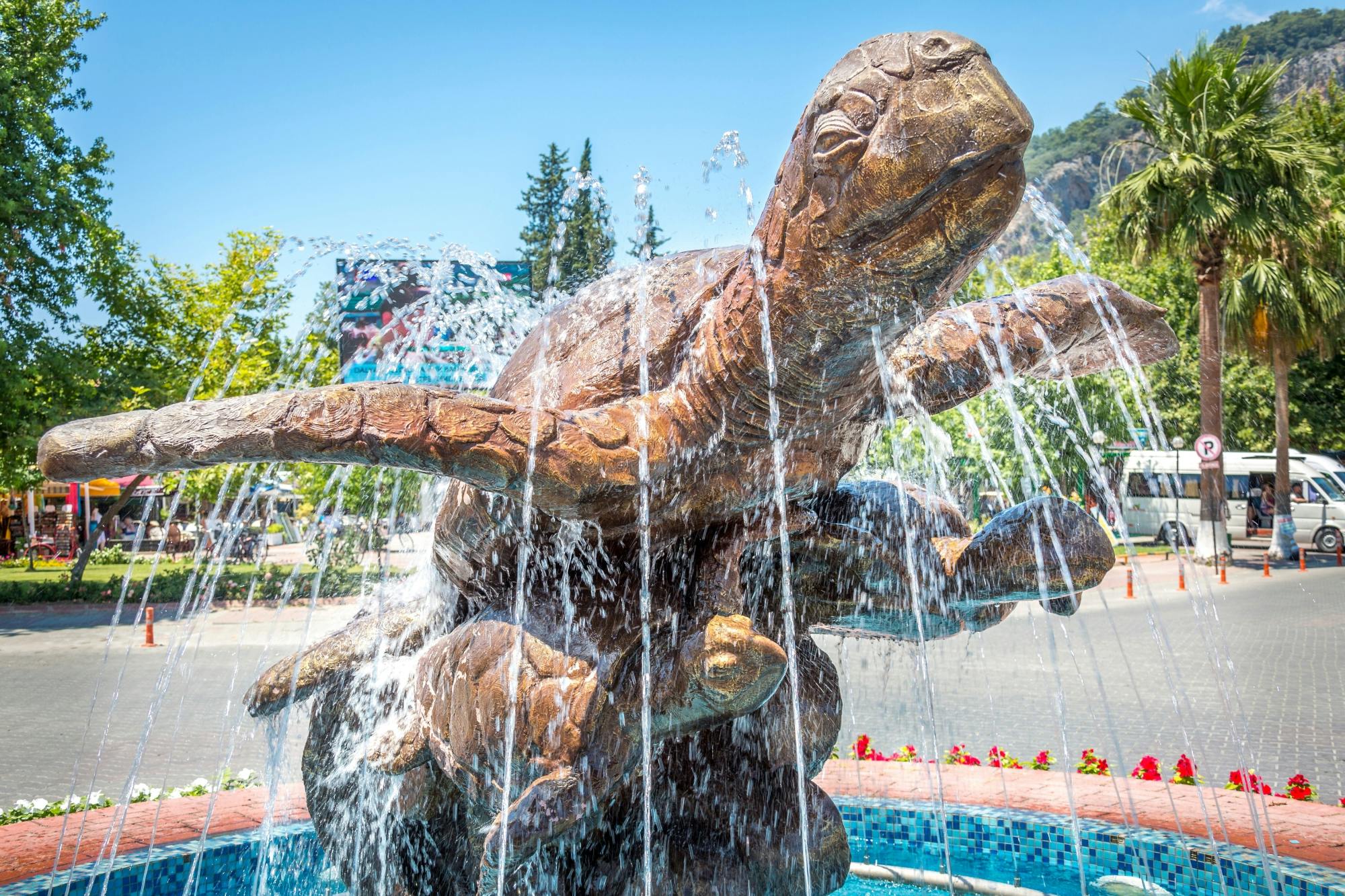 Dalyan riverboat tour with market and Turtle Beach visit