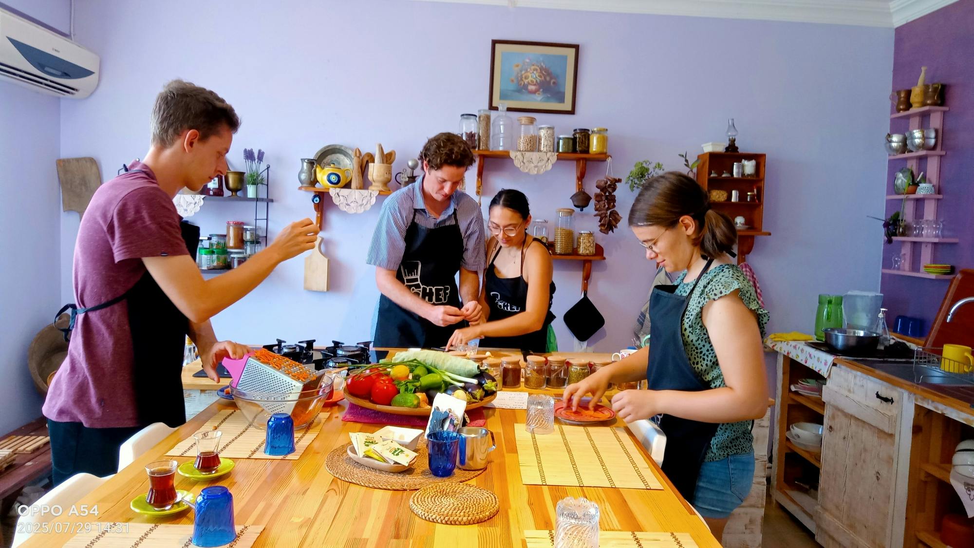 Traditional Turkish cooking class at Mel’s Kitchen