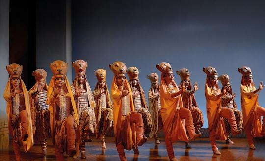 O musical «O Rei Leão» em Madrid