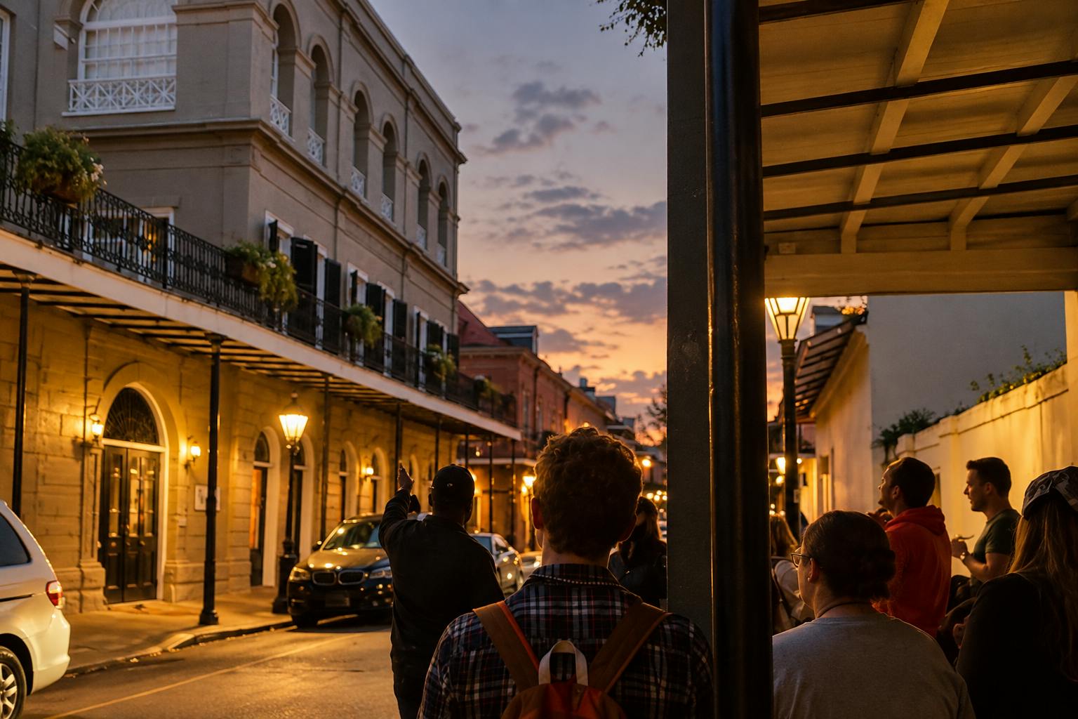 Big easy ghost and vampire pub crawl in New Orleans