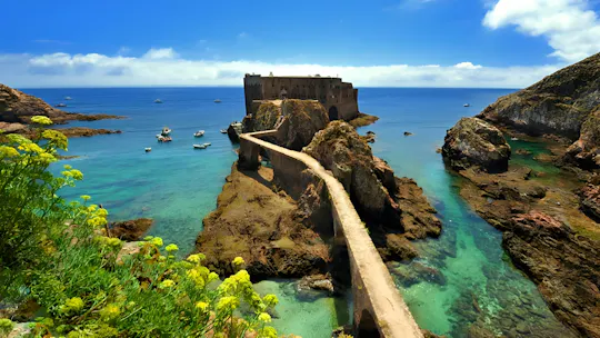 Excursão de um dia à ilha de Berlenga Grande a partir de Lisboa, com visita ao forte
