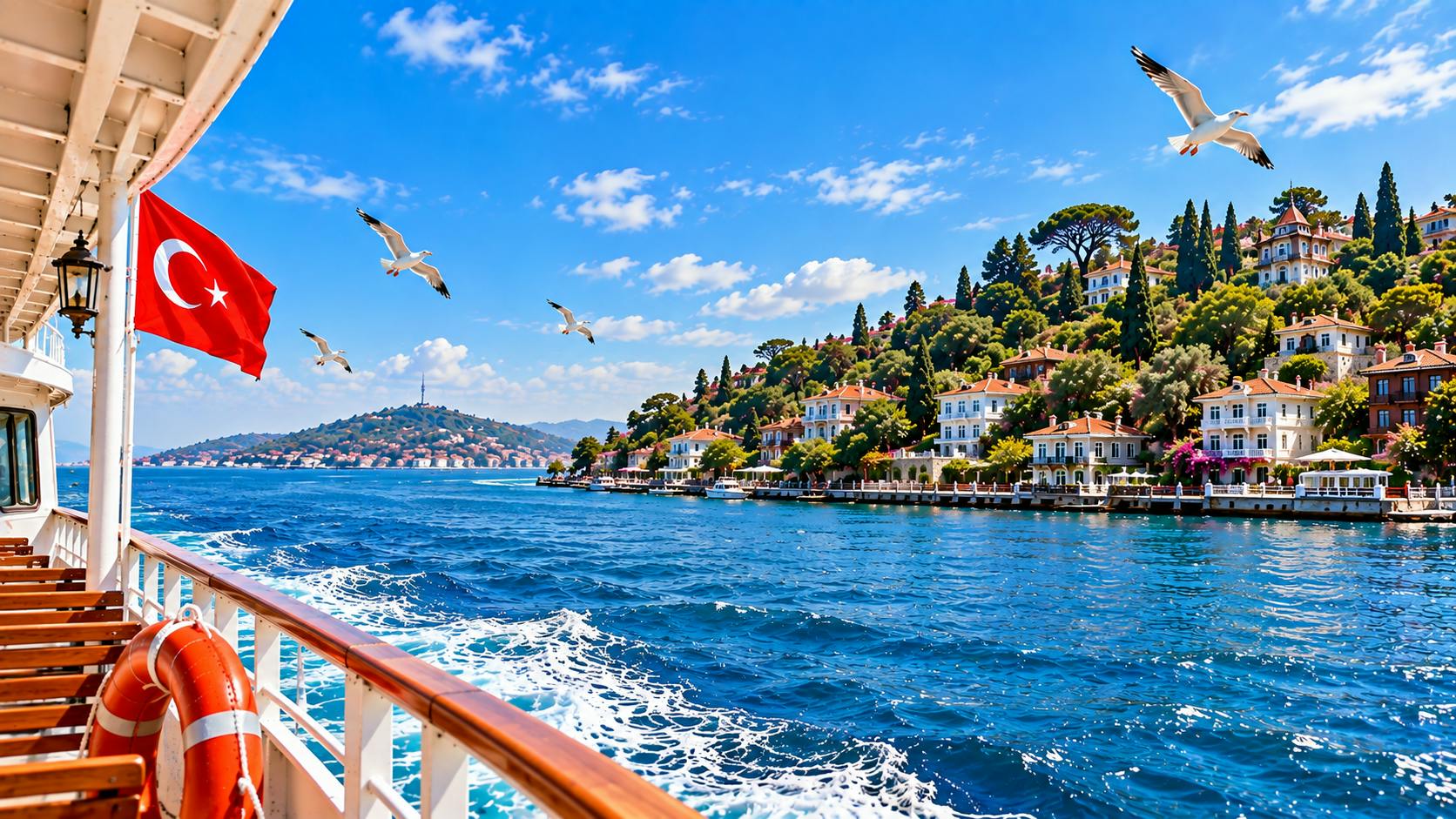 Princes’ Islands guided boat tour with lunch from Istanbul