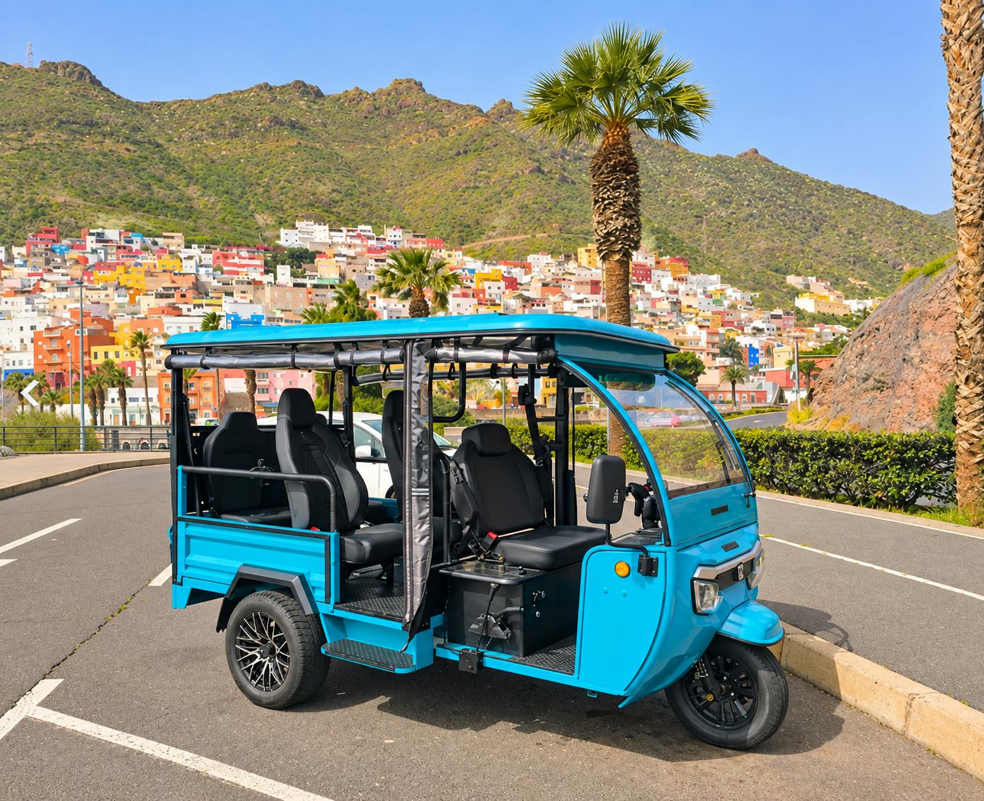 Express-Tuk-Tuk-Tour durch Santa Cruz de Tenerife