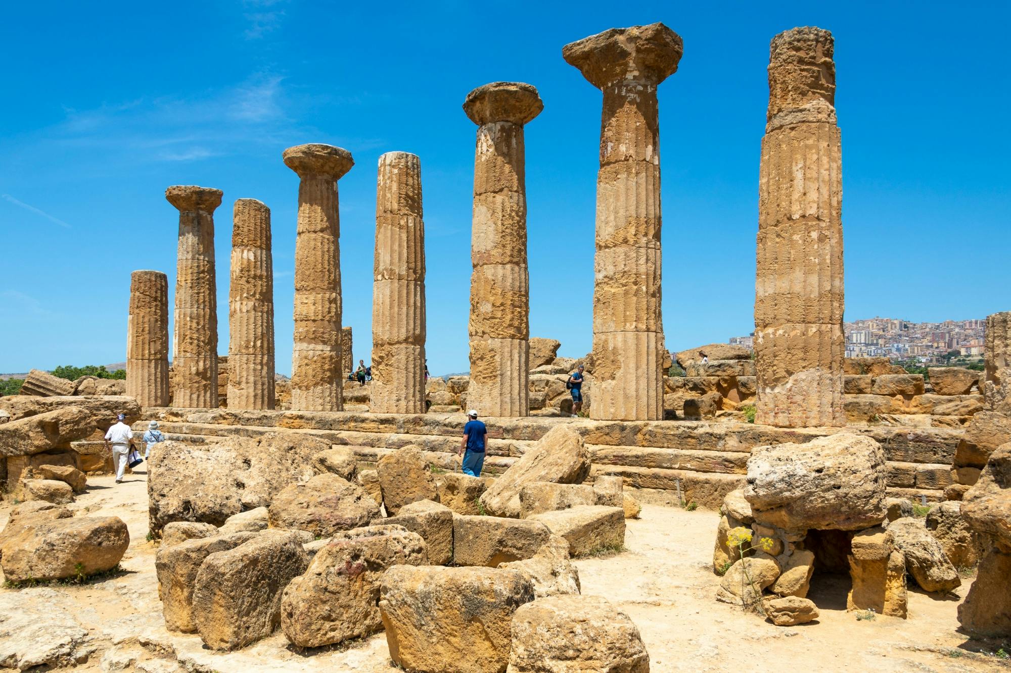 Full-day Valley of the Temples and Scala dei Turchi tour
