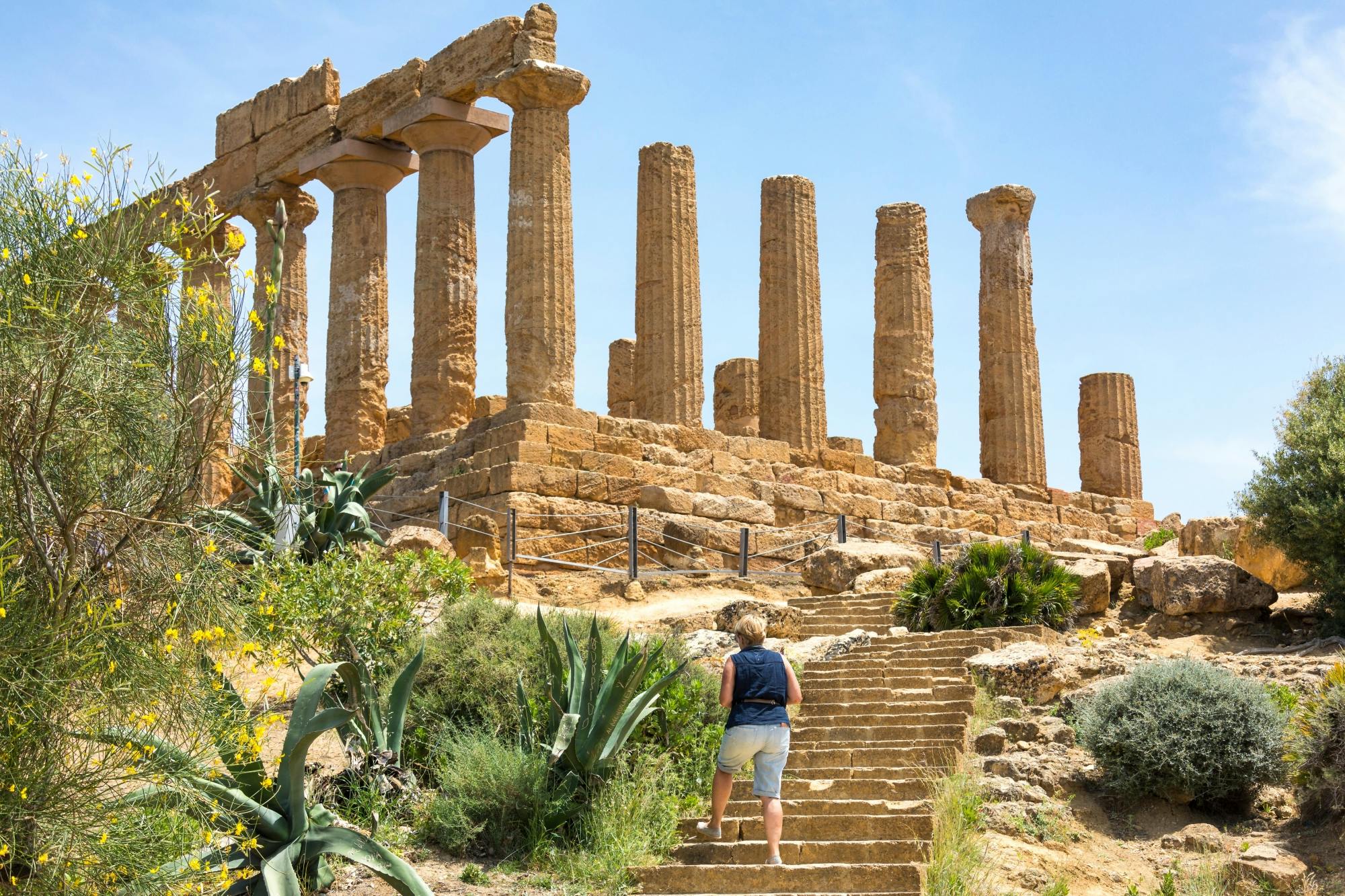 Full-day Valley of the Temples and Scala dei Turchi tour