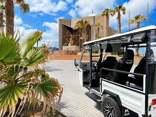 Las Palmas coast and modern city tuk-tuk tour
