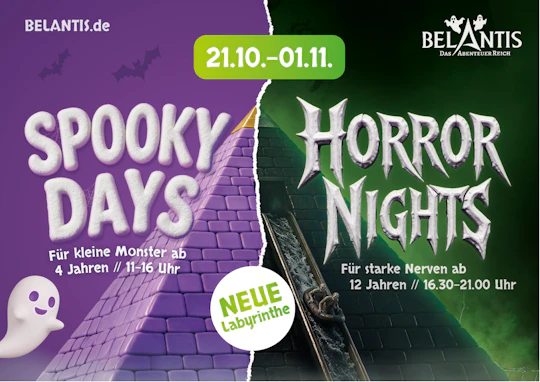 Halloween at BELANTIS Adventure Kingdom, Spooky Days and Horror Nights