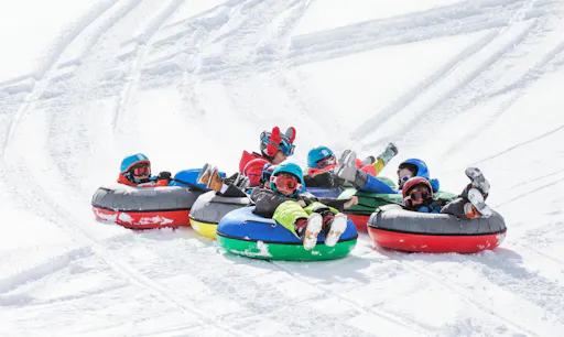 Snowshoeing or tubing and sledding in Pal Arinsal