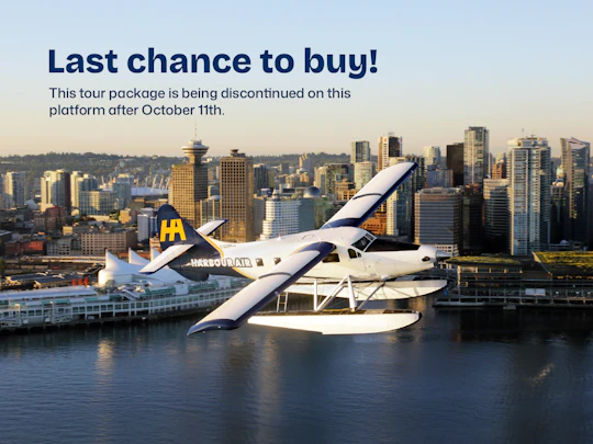 Vancouver to Victoria round trip with seaplane, ferry and coach