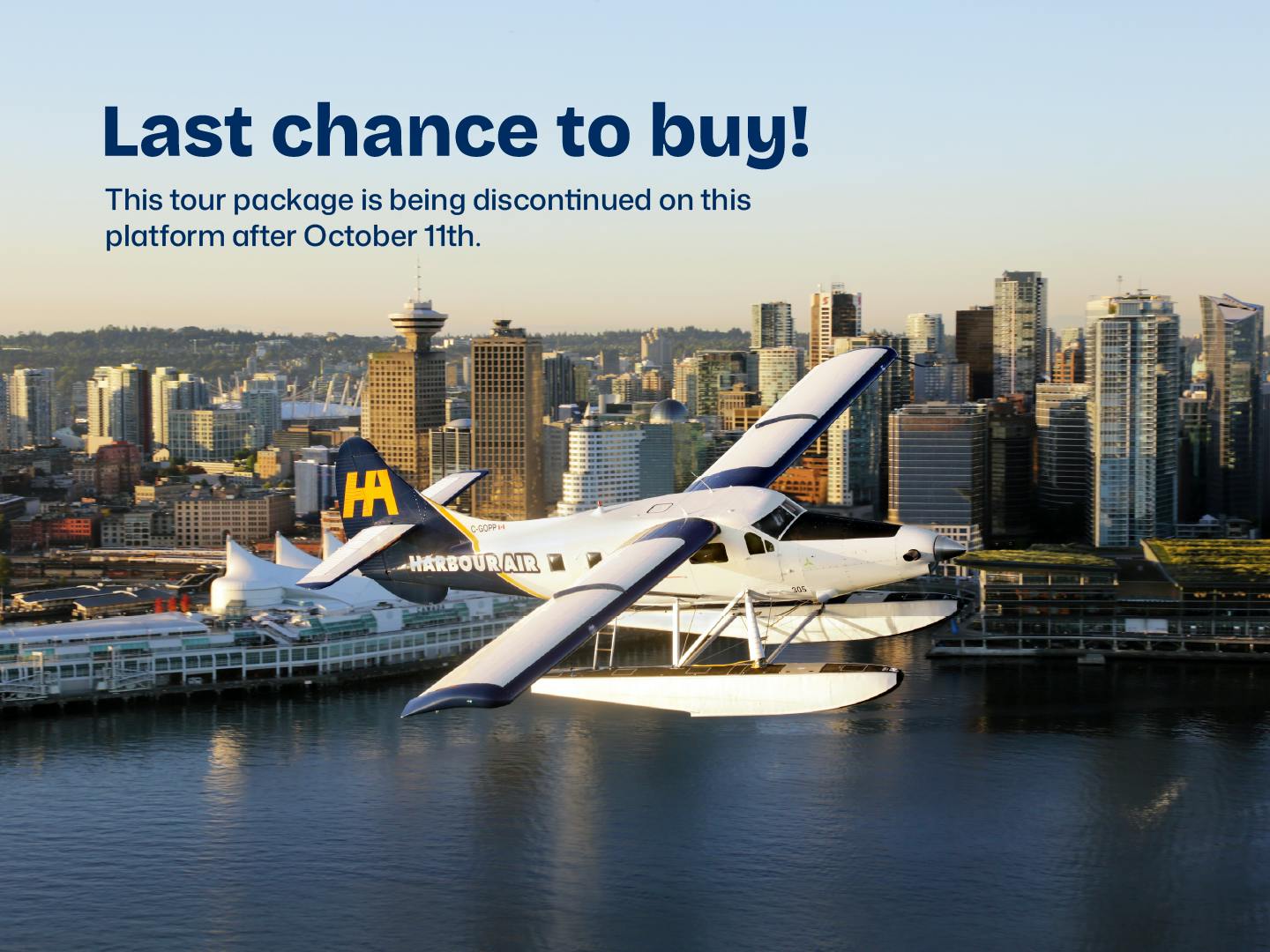 Tour panoramico in idrovolante a Vancouver con visita al ponte sospeso di Capilano