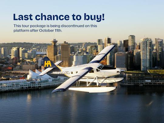 Tour panoramico in idrovolante a Vancouver con visita al ponte sospeso di Capilano