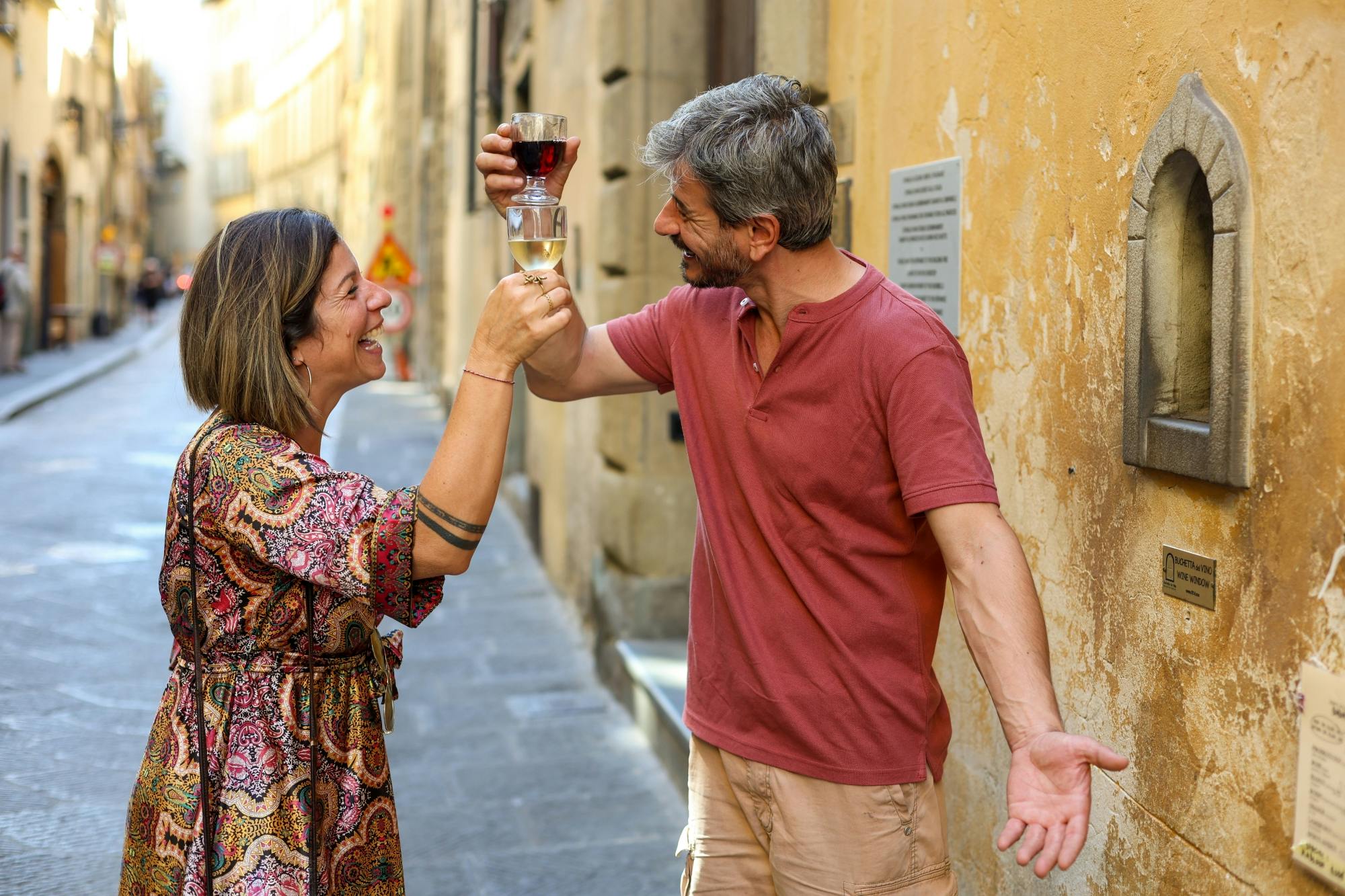 Florence sunset food and wine guided tour