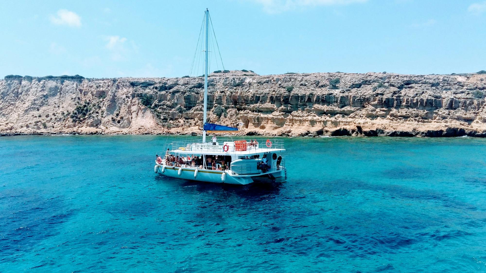 Catamaran cruises from Limassol with lunch