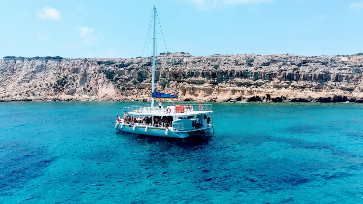 Catamaran cruises from Limassol with lunch