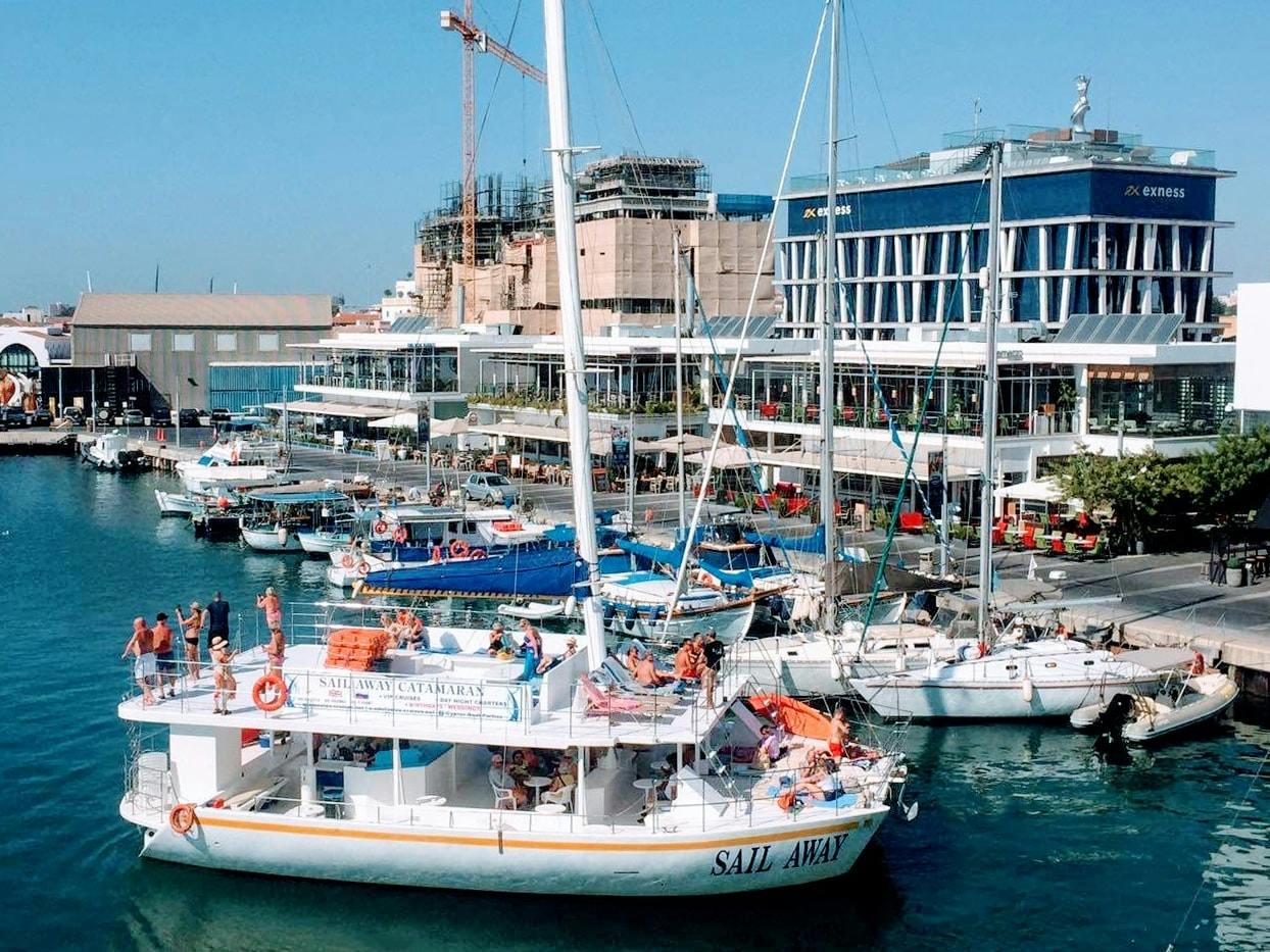 Catamaran cruises from Limassol with lunch