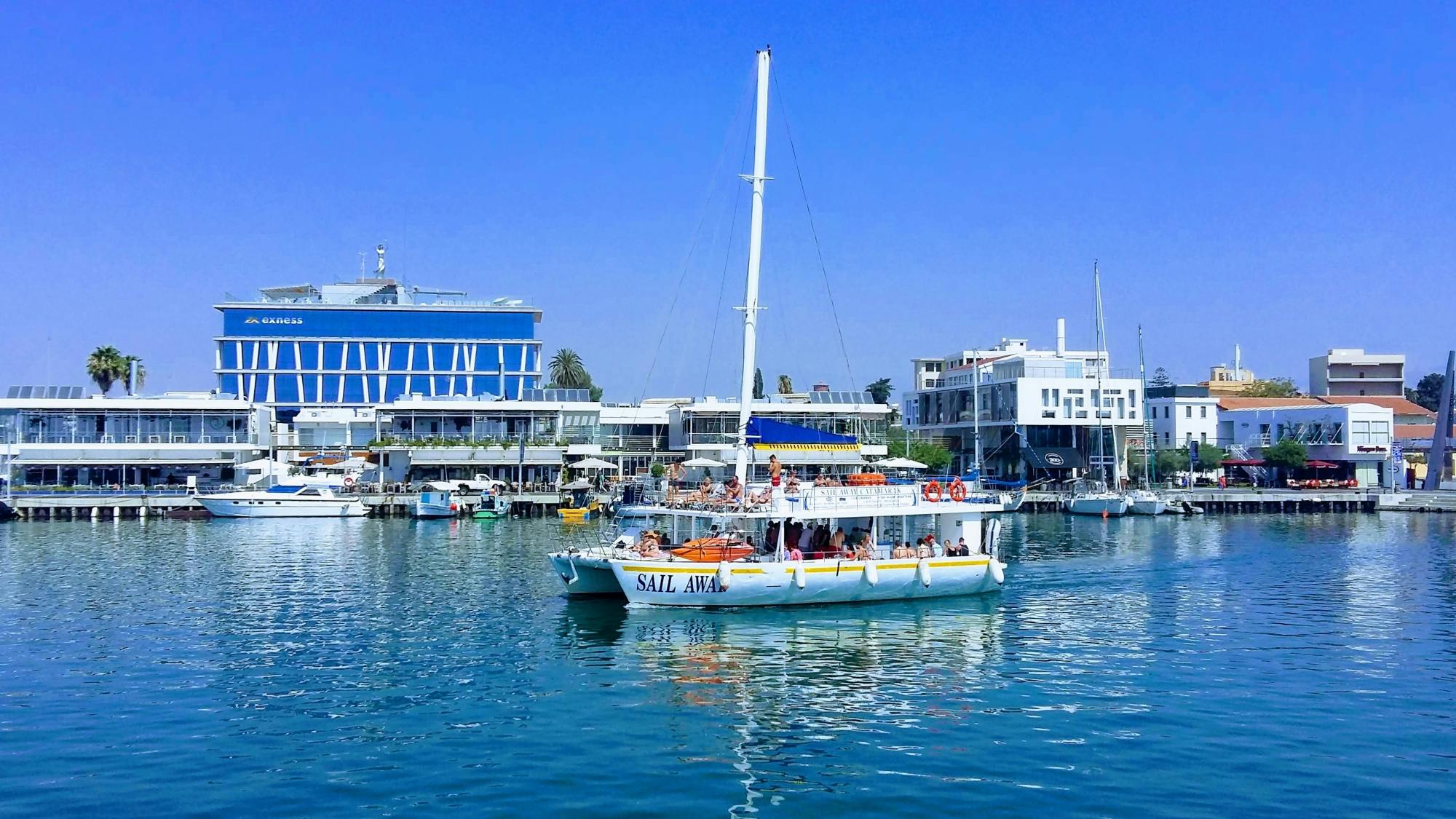 Catamaran cruises from Limassol with lunch