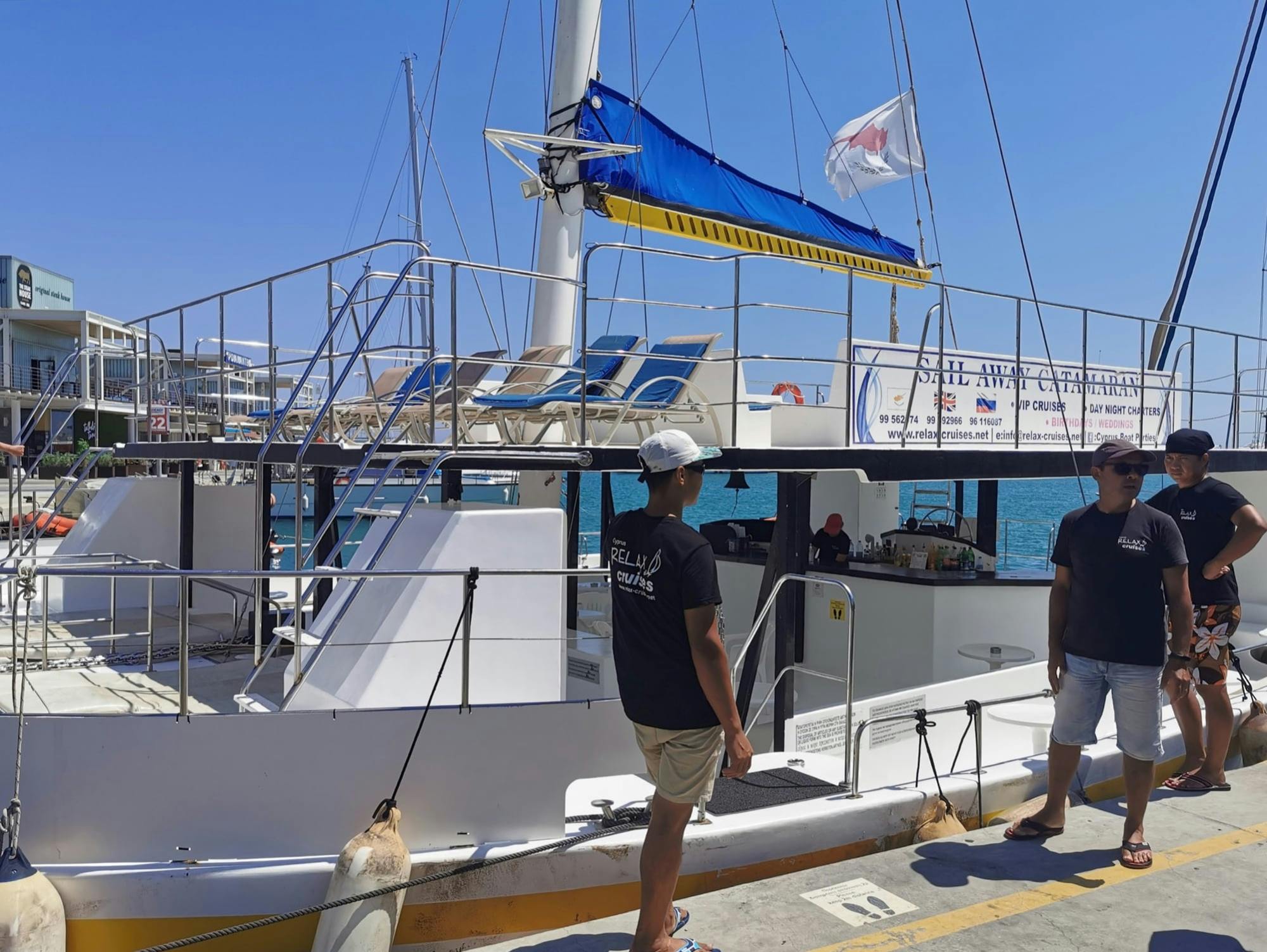 Catamaran cruises from Limassol with lunch