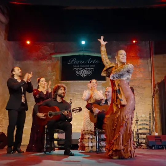 Puro Arte flamenco show and dining experience in Jerez