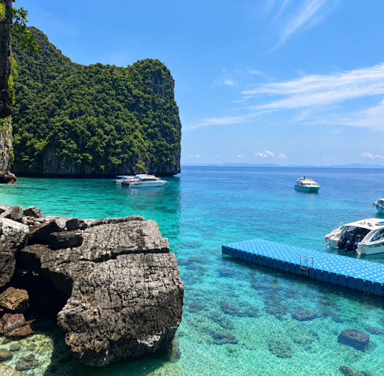 Phi Phi Islands full-day tour with private beach access