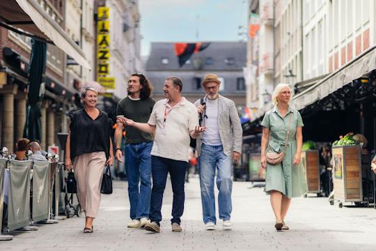 Düsseldorf Oude Stad Tour met toegang tot het Maritiem Museum