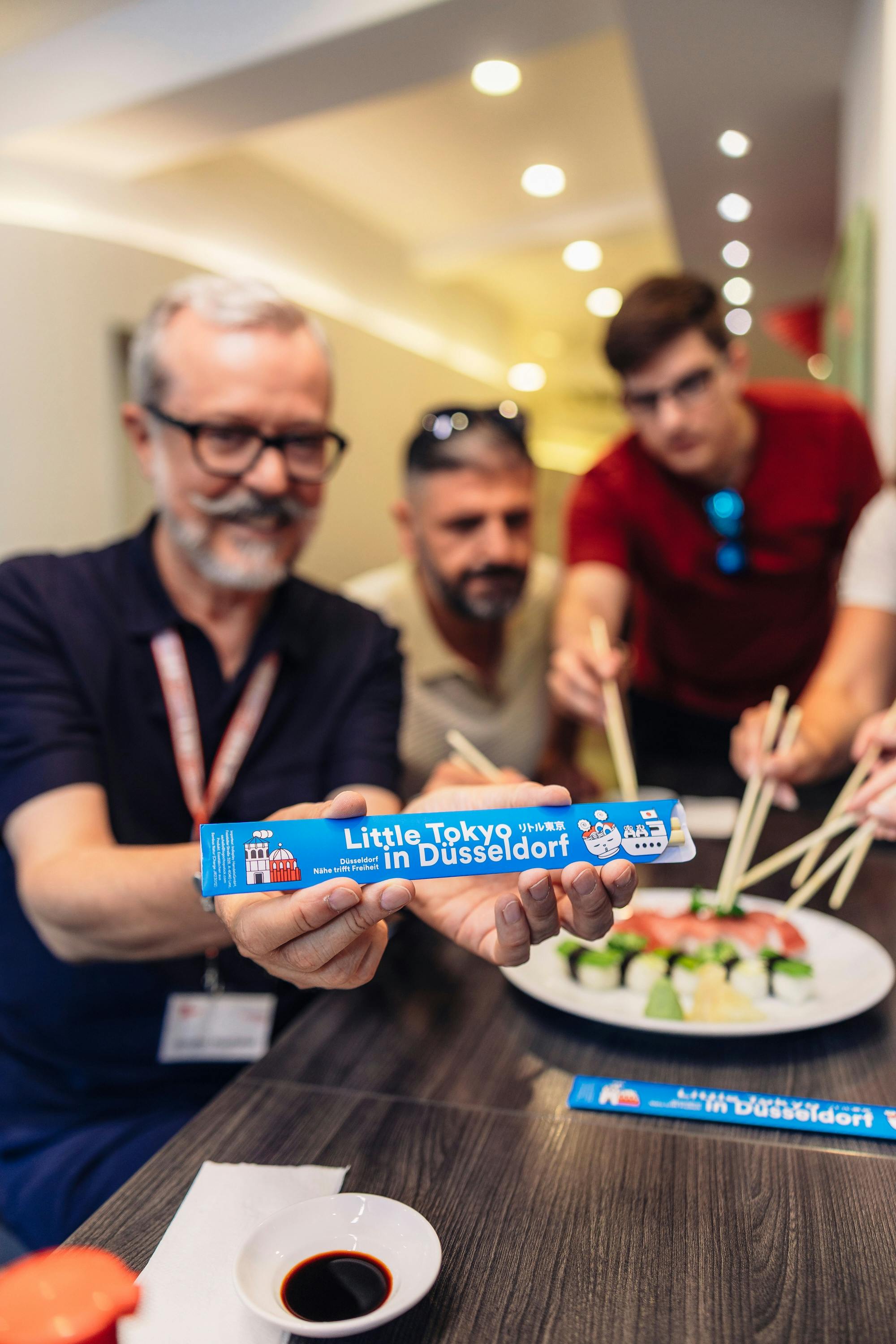 Visite des sushis, du saké et du mode de vie japonais