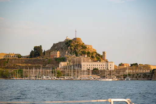 Adults-only Corfu sunset catamaran cruise with drinks, dinner and optional transfers