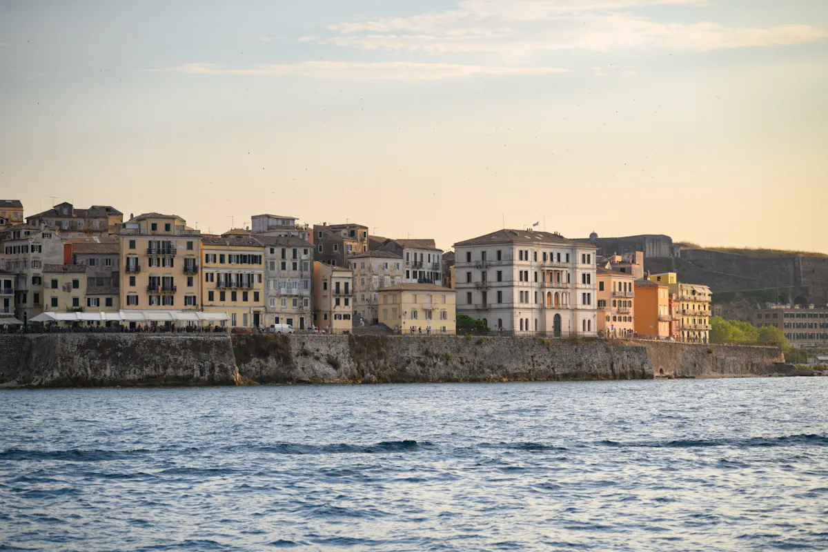 Corfu catamaran cruise with Greek lunch, drinks and optional transfers