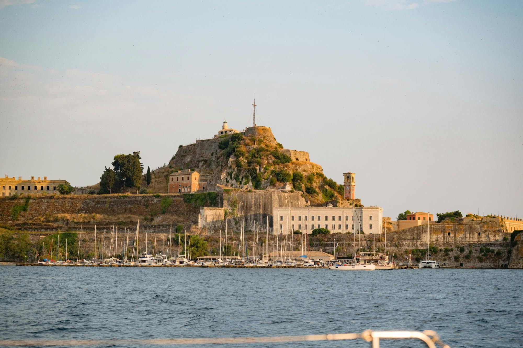 Adults-only Corfu sunset catamaran cruise with drinks, dinner and optional transfers