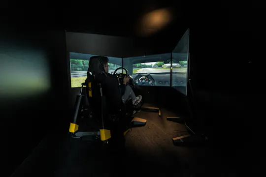 Lamborghini Museum entry ticket with professional driving simulator