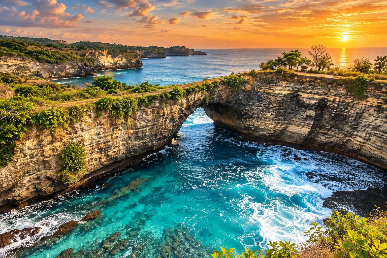 Całodniowa wycieczka na zachód od Nusa Penida z prywatnym przewodnikiem z Bali