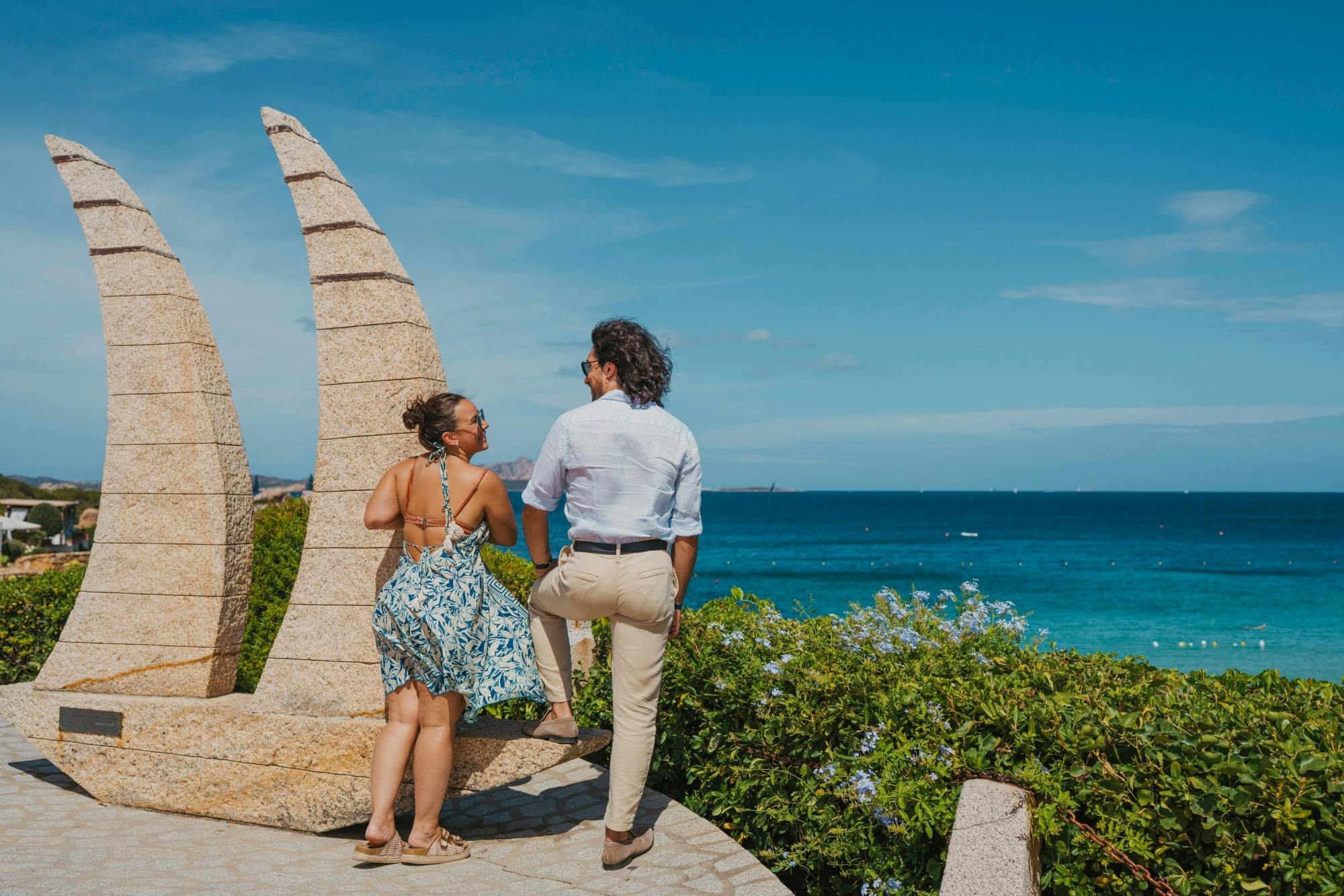 Guided tour of Costa Smeralda with Porto Cervo and beach time