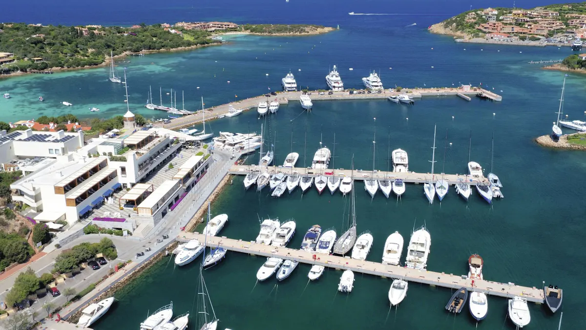 Guided tour of Costa Smeralda with Porto Cervo and beach time