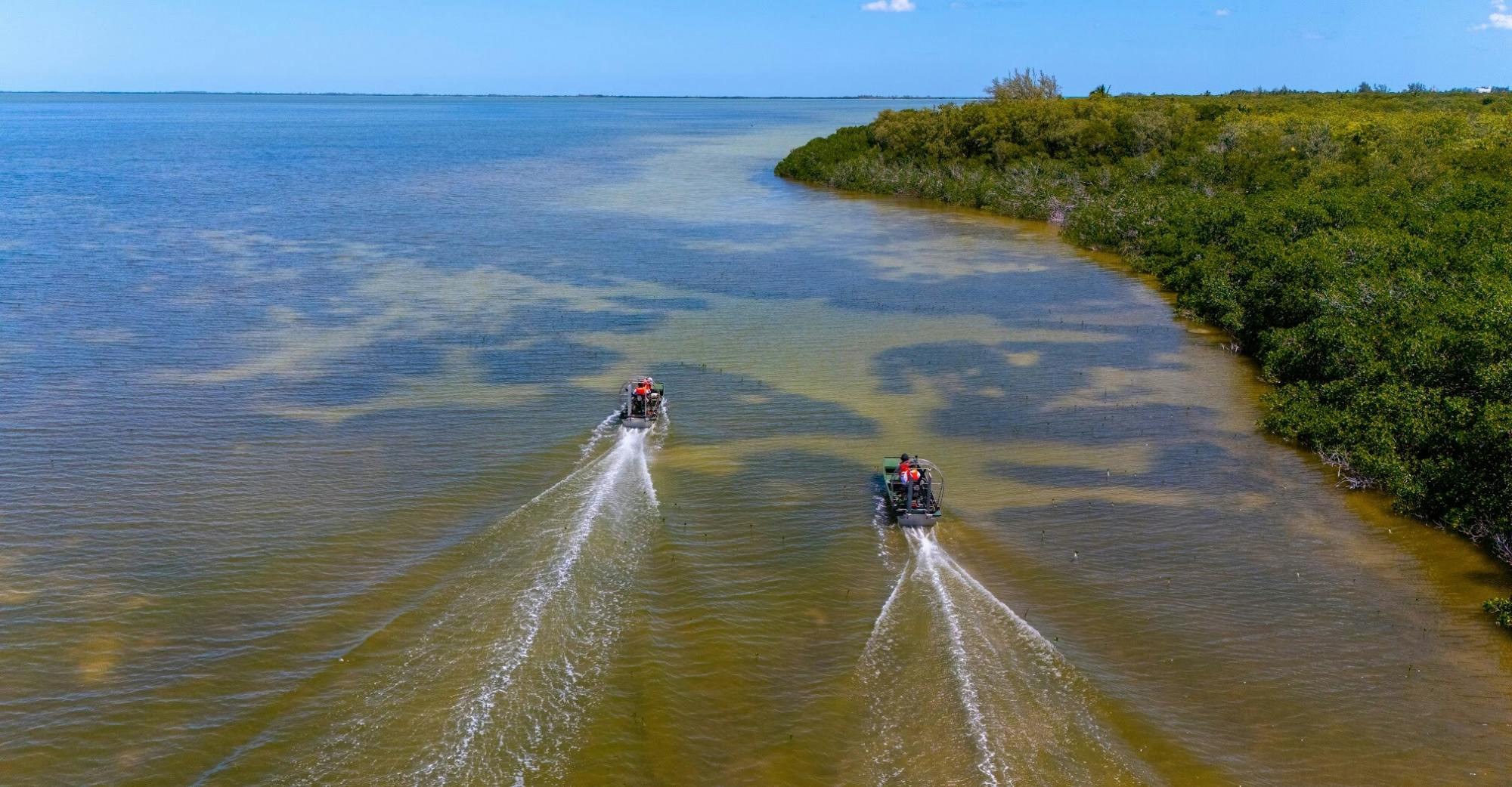 ATV jungle adventure and airboat ride to Isla Blanca Beach