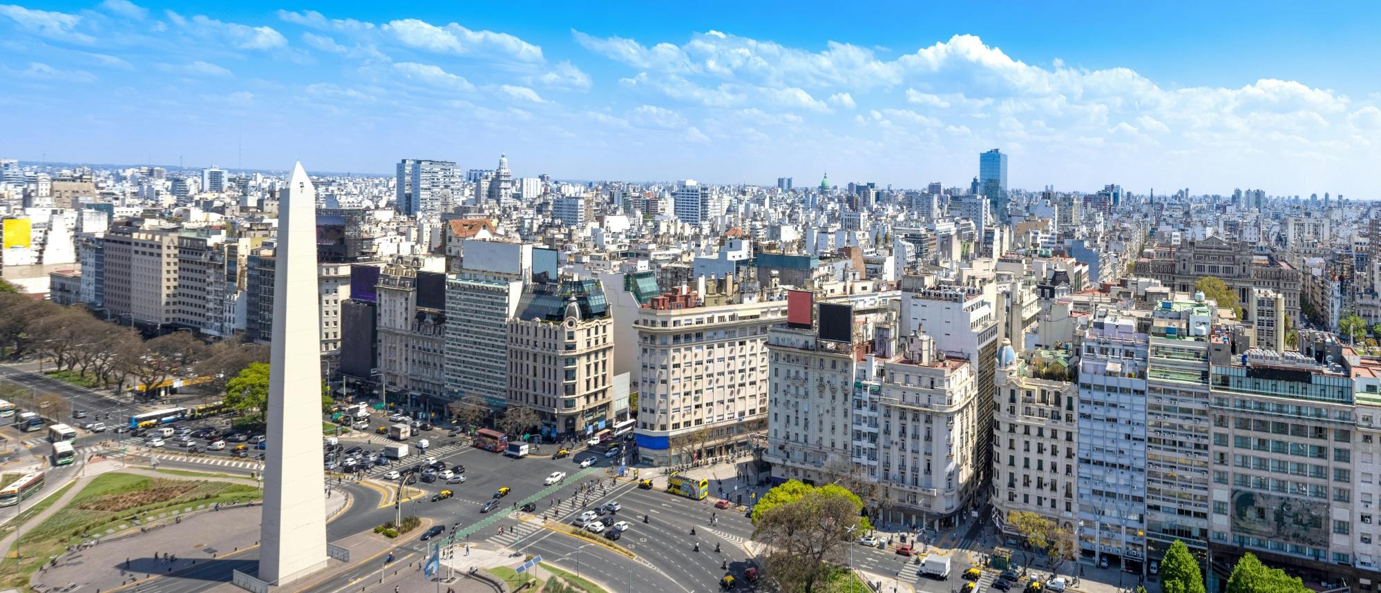 Circuit en bus à arrêts libres à Buenos Aires avec visite de l'Obélisque et spectacle de tango