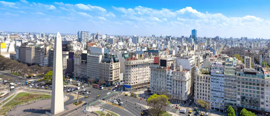 Buenos Aires hop-on hop-off bus with Obelisco and tango show