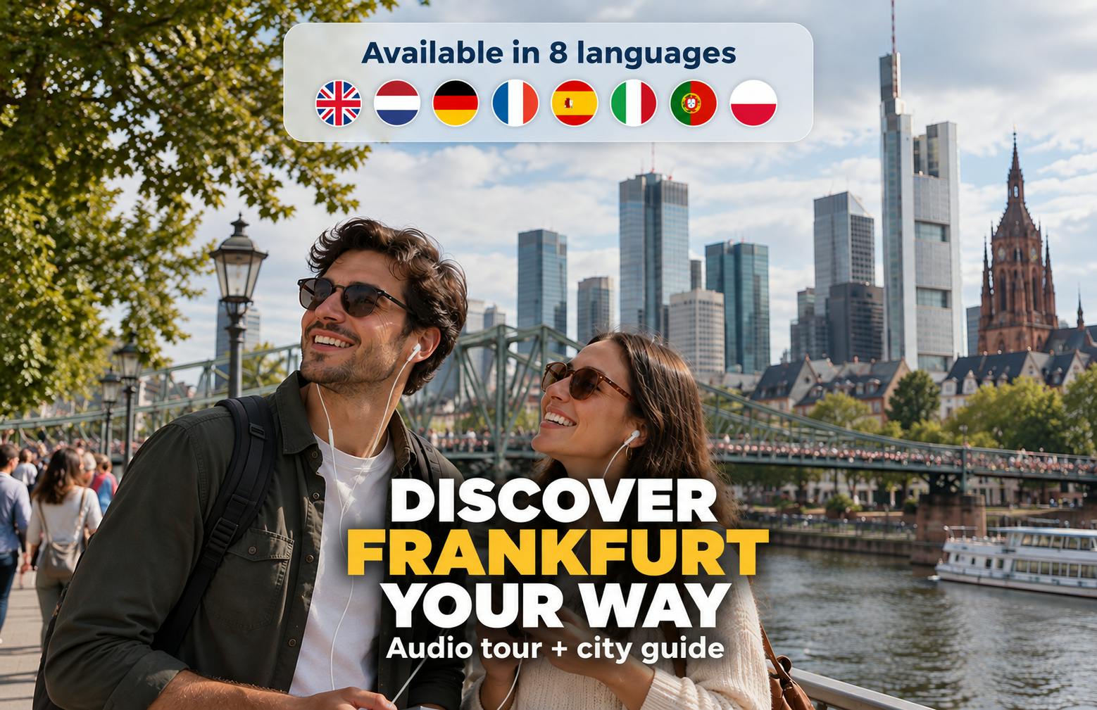 Frankfurt audio-guided walking tour