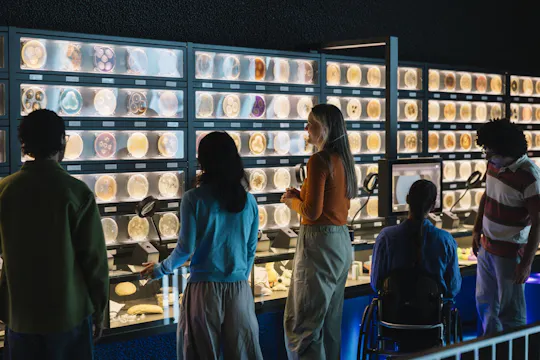 Bilhete de entrada para o Micropia, em Amesterdão