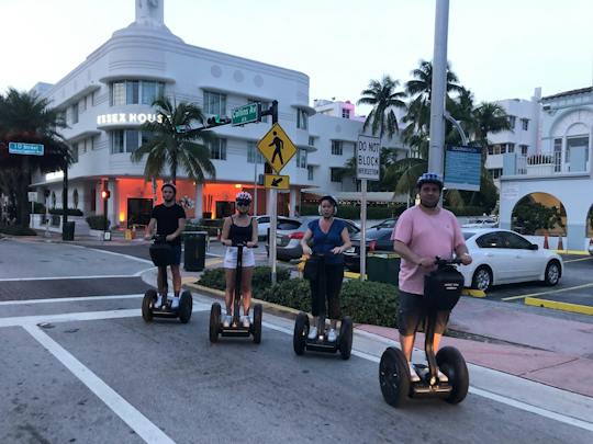 South Beach panoramic night self-balancing scooter tour