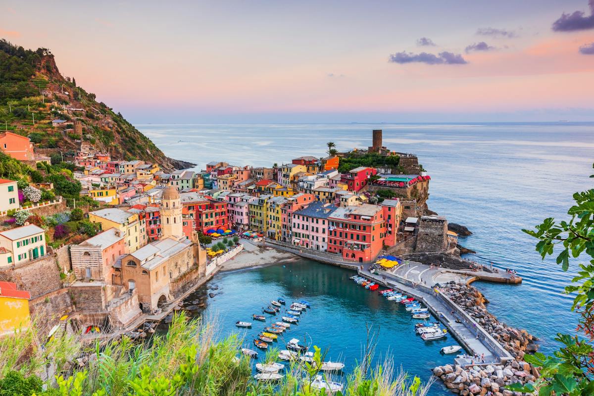 Halve dag boottocht naar de Cinque Terre vanaf La Spezia