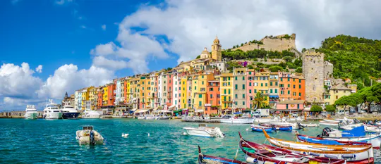 Rejs statkiem o zachodzie słońca do Cinque Terre, Portovenere i Lerici