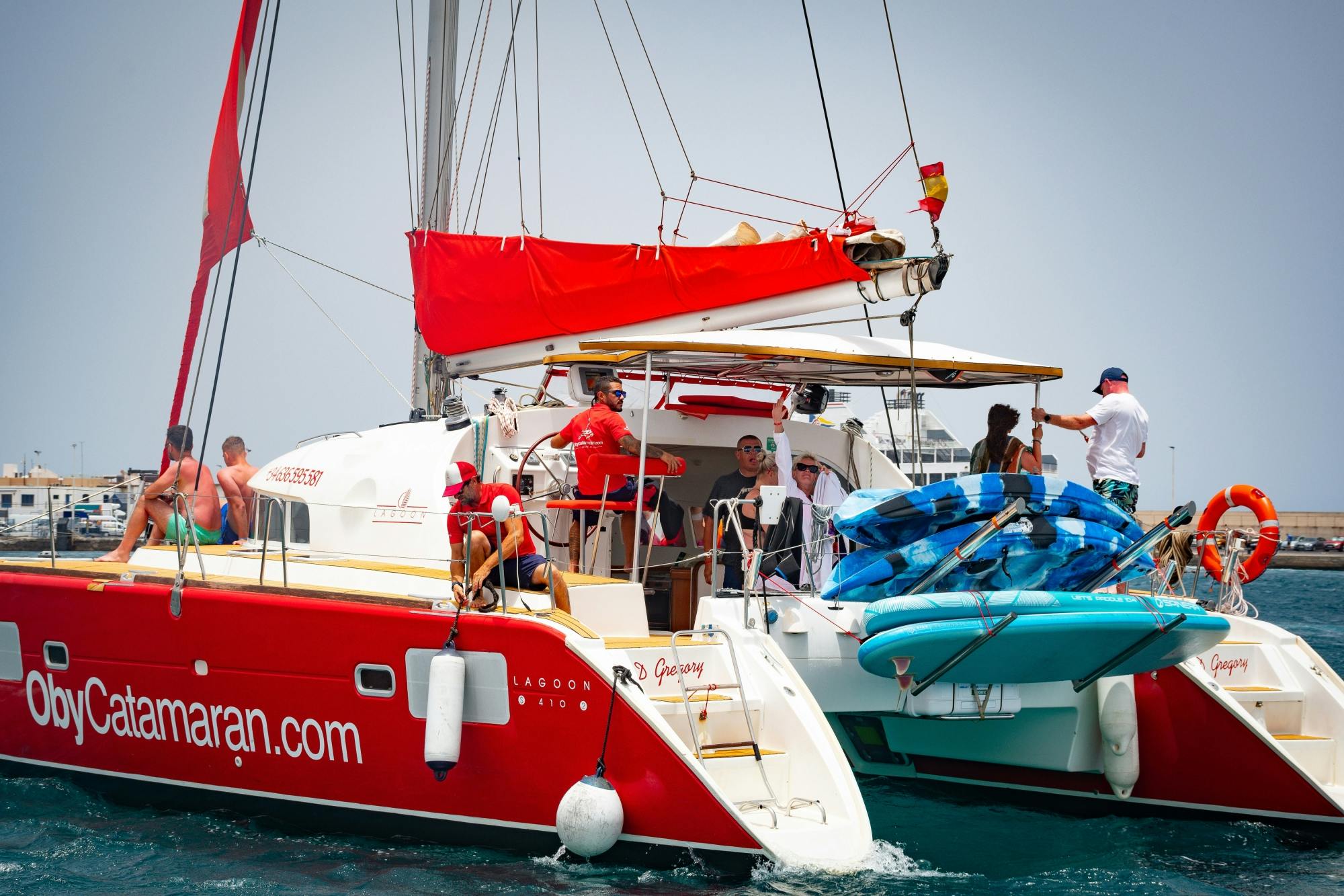 Fuerteventura Oby Catamaran Cruise to Lobos with snorkelling