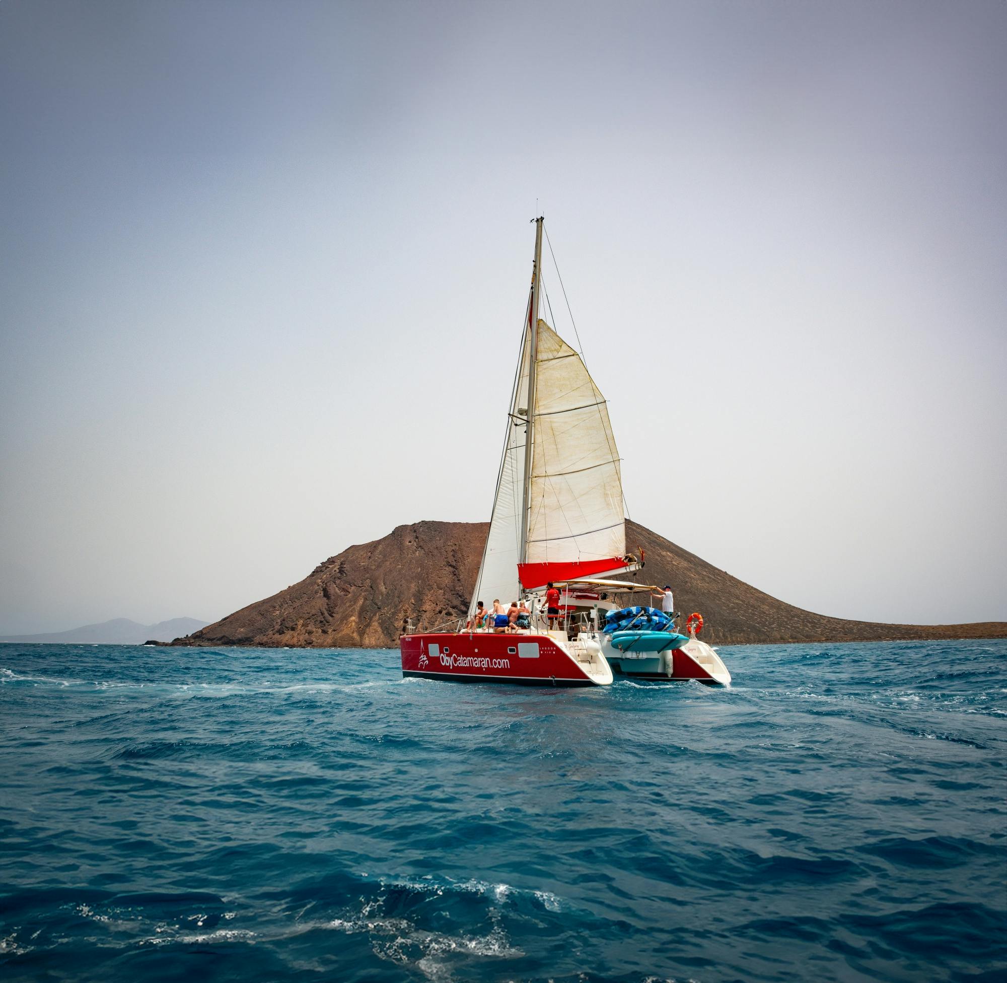 Fuerteventura Oby Catamaran Cruise to Lobos with snorkelling