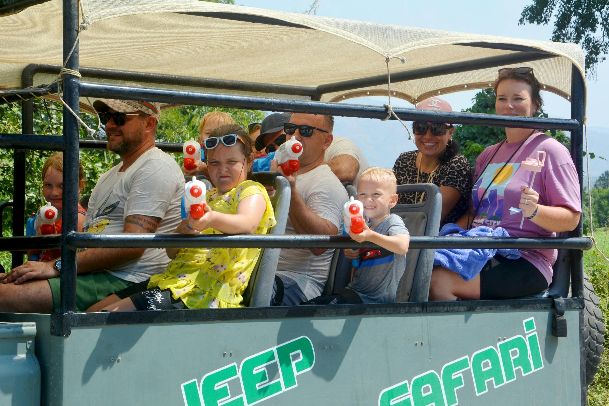 Full-day 4x4 adventure with swimming and lunch from Sarıgerme