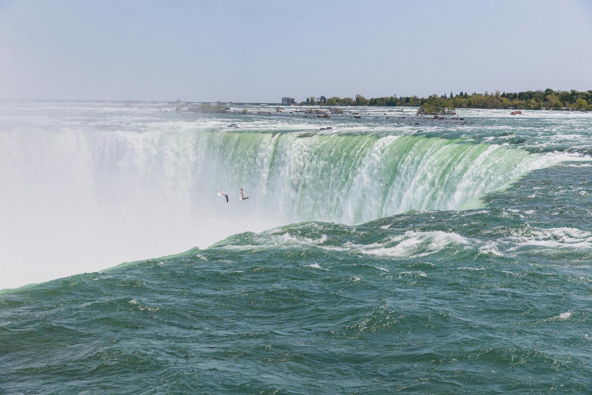 Niagara Falls Skylon Tower and behind the falls guided tour