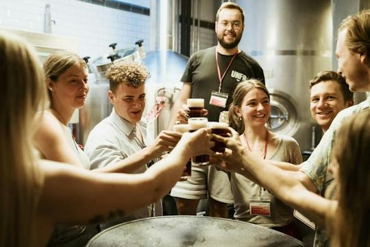Düsseldorf's breweries tour in German with three Altbiers