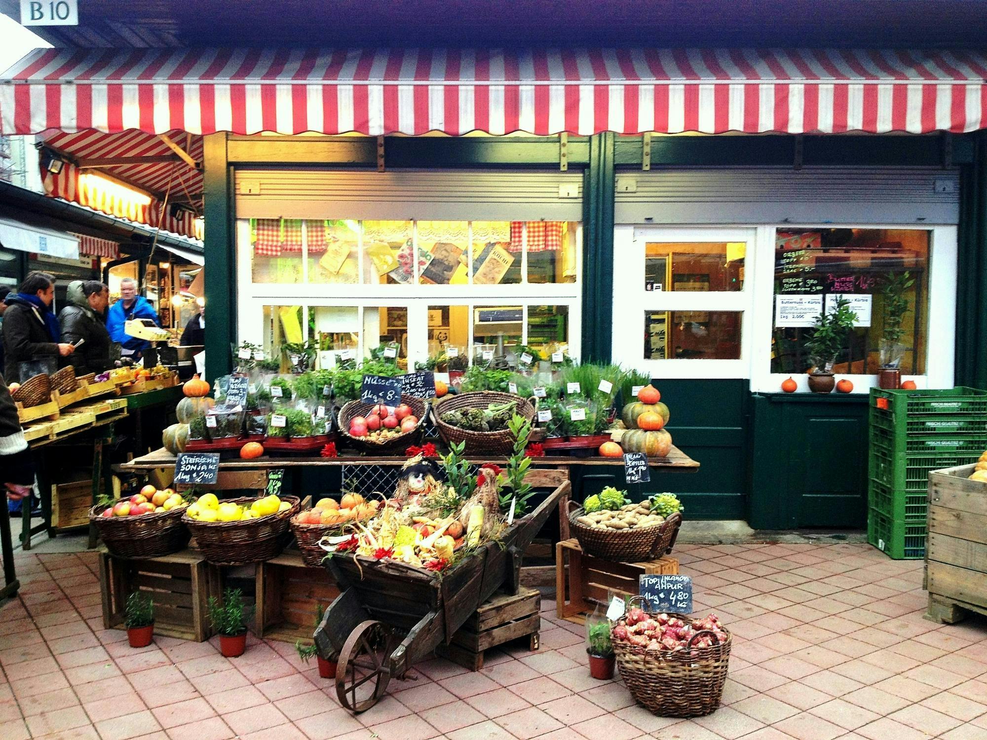 Wiedeński Naschmarkt - piesza wycieczka z przewodnikiem połączona z degustacją