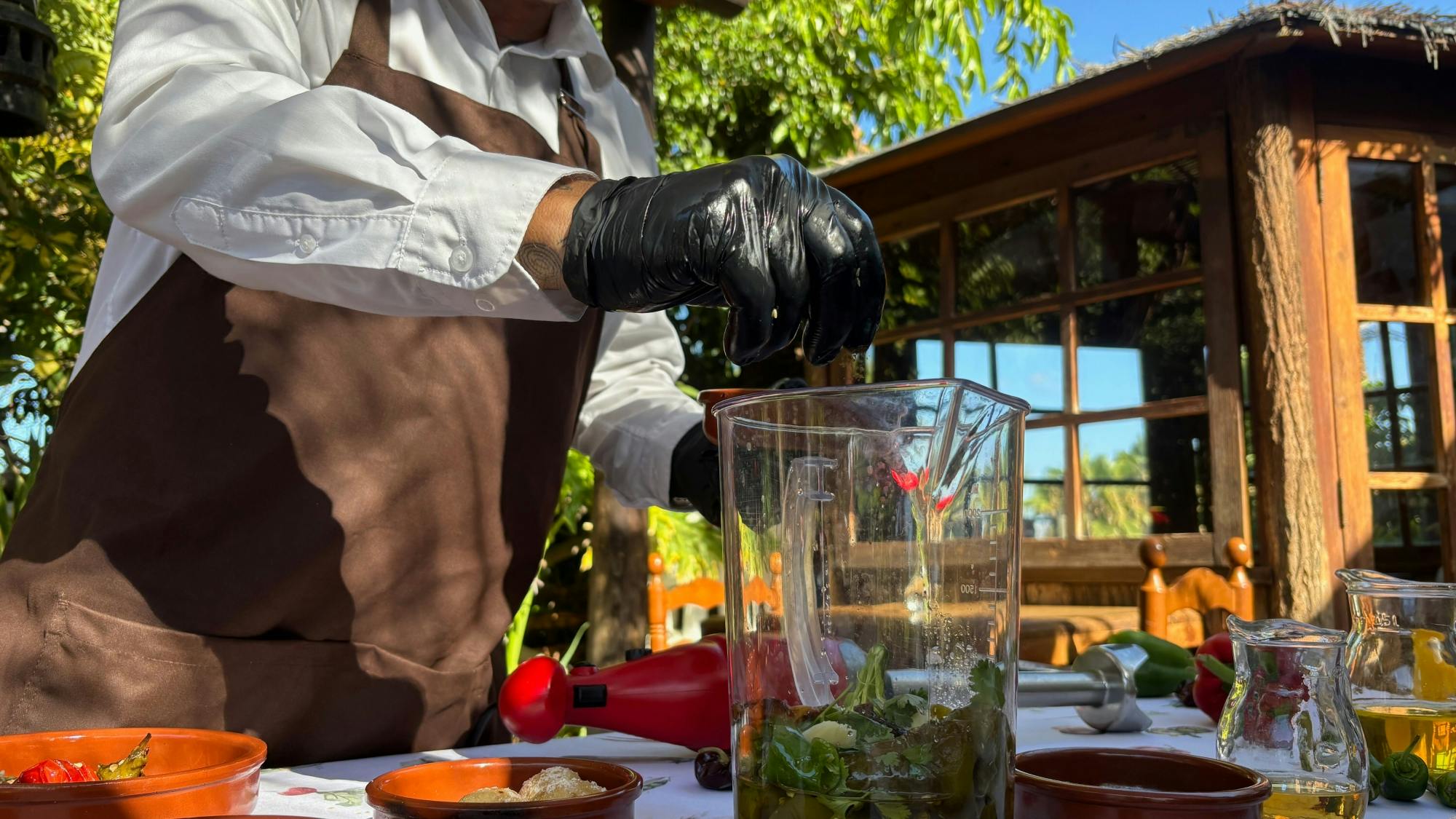 Secrets of Canarian mojo workshop at El Molino Blanco