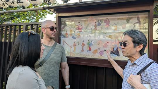 Passeio histórico de 3,5 horas por Asakusa, com uma visão geral da região, acompanhado por um guia local