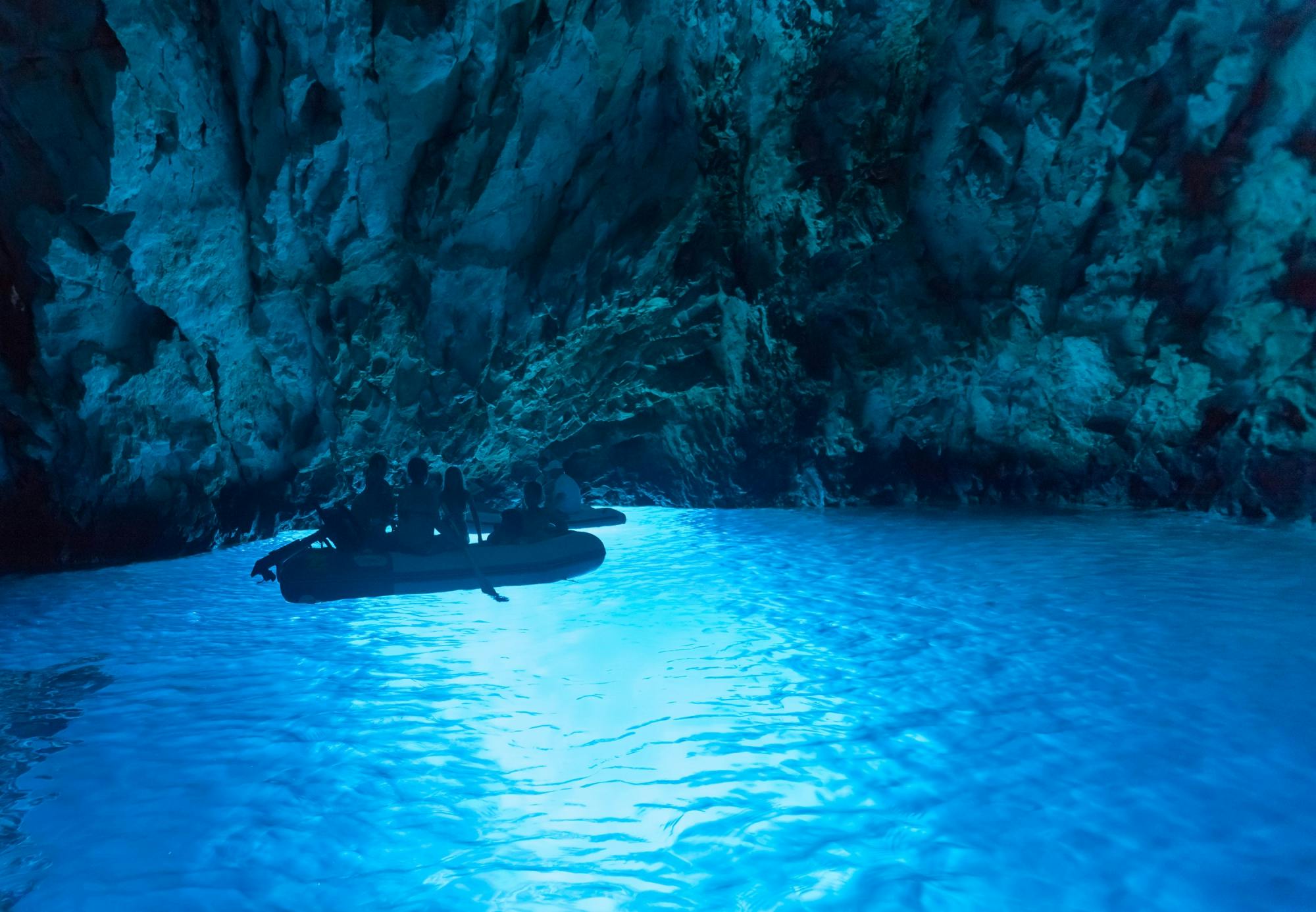 Day tour from Split to the Blue Cave, five islands and Hvar