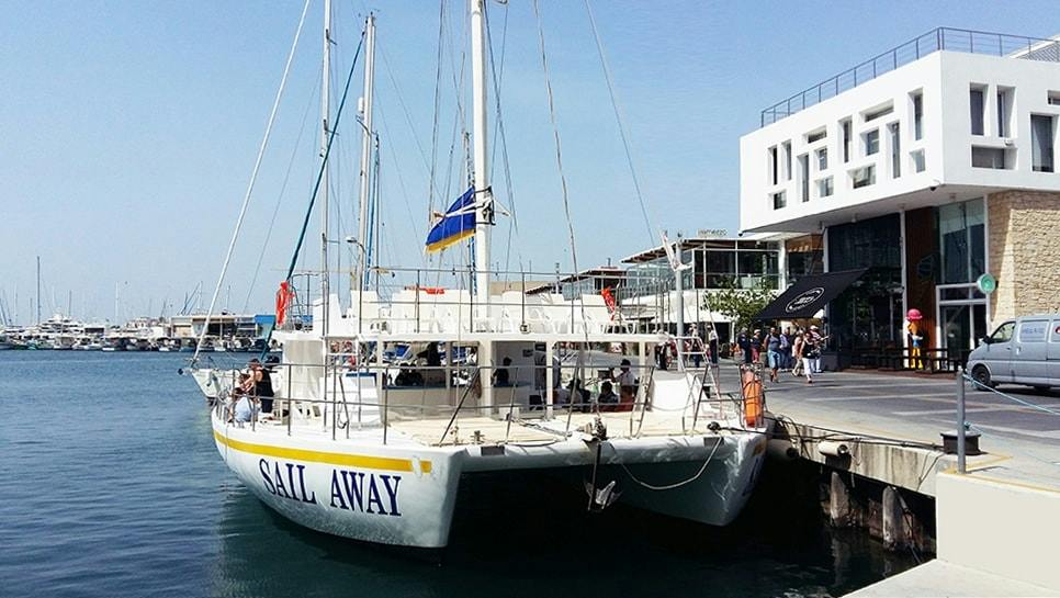 Catamaran cruises from Limassol with lunch